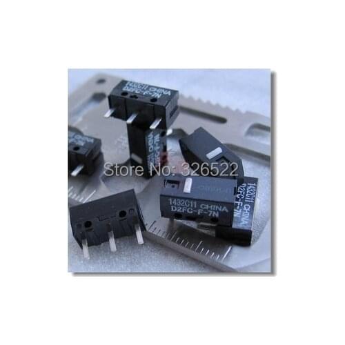 5PCS/LOT New Authentic OMRON Mouse Micro Switch D2FC-F-7N Mouse Button Fretting