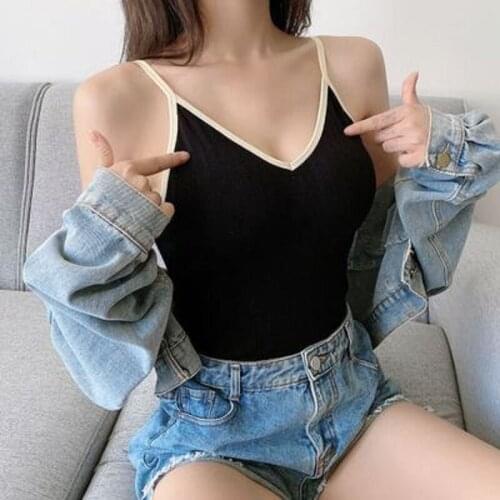 Autumn And Winter Online Celebrity Explosions Monet 2.0 Womens Beautiful Back Vest Seamless Wrapped Bra-Style Camisole Women