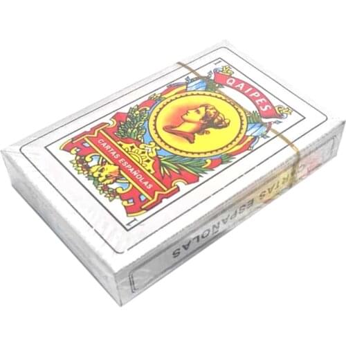50 Cards Deck Spanish Playing Cards Magic Props Family Party Board Game Poker Cards