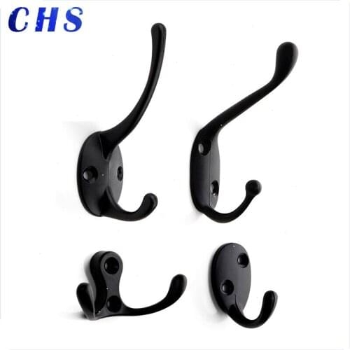 5pcs/lot Zinc Alloy Bronze Clothes Hangers Wall Hooks Coat Bag Hat Hanging Hooks Bathroom Kitchen Anitque Racks with screws