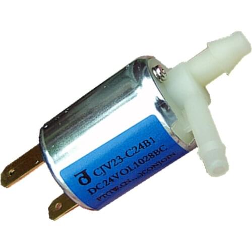 DC 24V Small Plastic Solenoid Valve For Gas Water Air Normally Closed