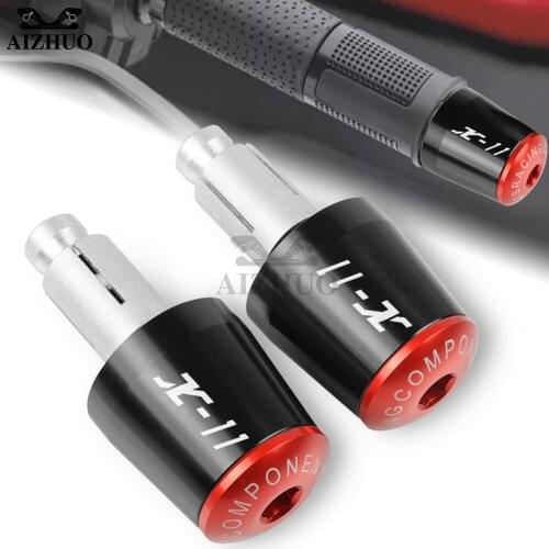 Motorcycle Handlebar End Grips Hand Cap Hand Bar End 7/8"22mm For HONDA X-11 X11 1999-2002 2000 2001 Hand Bar End