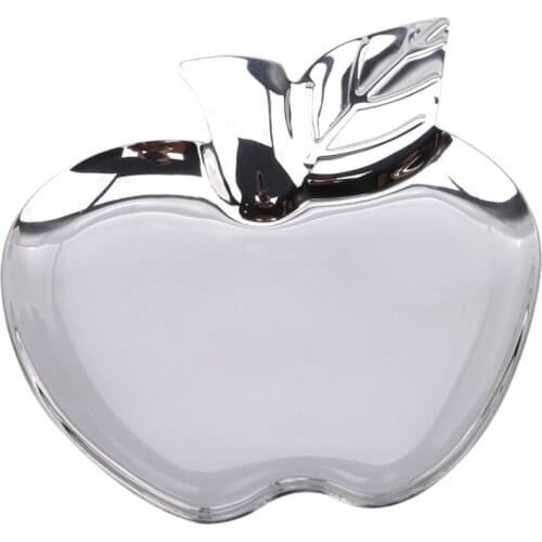 Stainless Steel Storage Plate Luxury Metal Fruit Plate Snack Snack Serving Plate