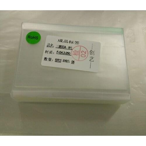 50pcs/lot Wholesale Top Quality for Mitsubishi OCA optical adhesive for iphone 5 5g 5c 5s 250um With tracking number