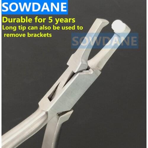 Dental Orthodontic Band Removing Plier Bracket Remove Plier Dental Orthodontic Remover Instrument Stainless Steel Long Head
