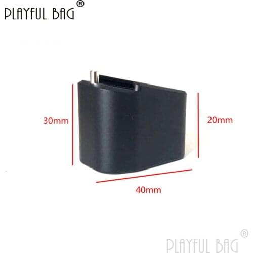 PB Playful bag P1 extension base Gel ball gun magazine base CNC Upgrade material Decorative Toys Outdoor CS sport toy QF38S