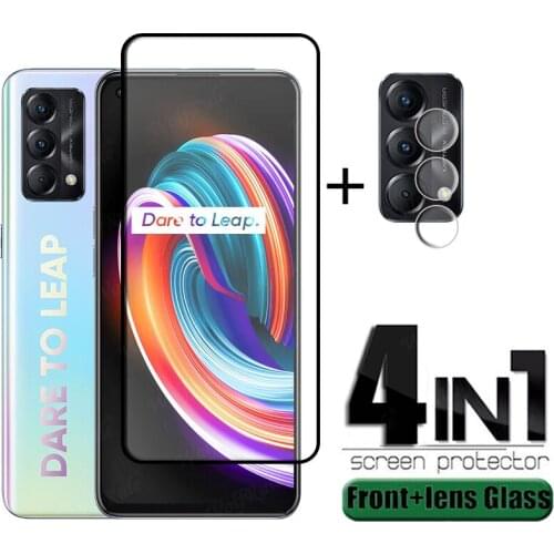 Full Cover Glass For OPPO Realme Q3 Pro Carnival Glass For Realme Q3 Pro Carnival HD Film For Realme Q3 Pro Carnival Lens Glass