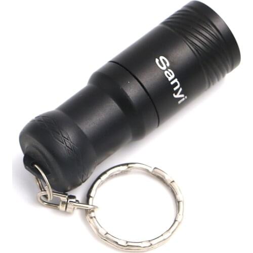 XML T6 3800lm LED Flashlight Super Mini Torch Light Keychain Flashlight Tactical Lamp For Cycling Climbing Camp Use 16340/CR123A