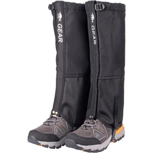 Outdoor Camping Hiking Climbing Waterproof Snow Legging Gaiters For Men Women Teekking Skiing Desert Snow Boots Shoes Covers W1