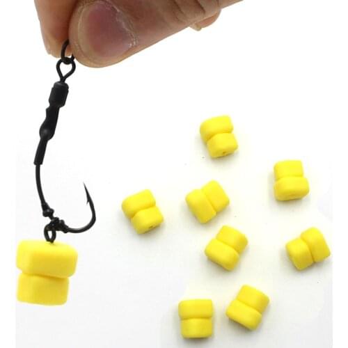 1 box Carp Fishing Accessories Hair Stop Combine Pop Up Boilies Function Fishing Carp Material Tackle for Hair Rig Carp Rig