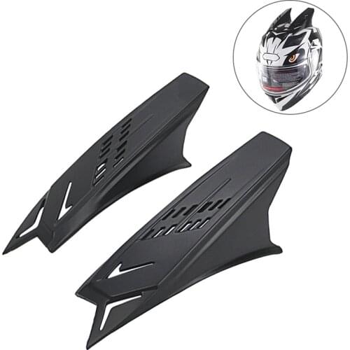 1 Pair Motorcycle Helmet Horns Punk Style Decorative Stylish Horns Helmet Horn Motorcycle Helmets Accessories