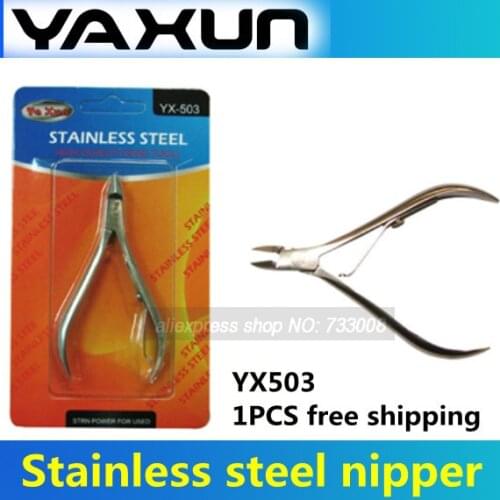 1pcs free shipping Yaxun 503 mini Stainless Steel Plier, cutter for cutting micro component leads,hand tool nipper mobile repair