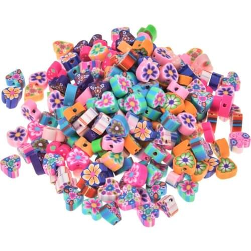 11x10x5mm Super Soft Clay Clay Sliced Beads DIY Mobile Phone Case Accessories Childrens Ultra-thin Creative Accessories 100 pcs