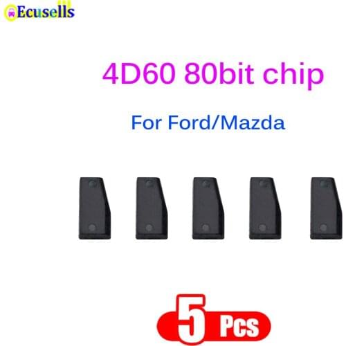 5pcs/lot ID4D 60 4D60 4D 60 80bit blank Transponder Chip GOOD QUALITY Wholesale virgin chip
