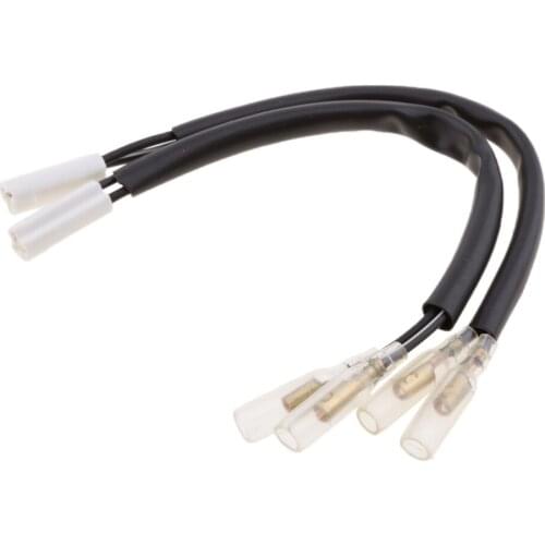 Black Turn Signal Adapter Plug for Yamaha YZFR1 YZF600 R6 YZF-R6 1998-2012