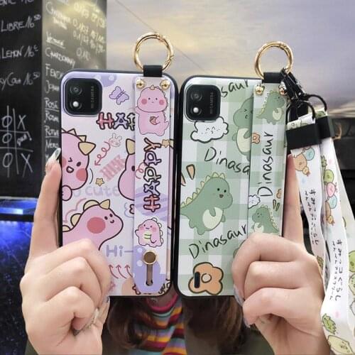 Anime Beautiful Phone Case For Wiko Y62 Back Cover For Woman For Boy Glitter Anti-knock Cartoon