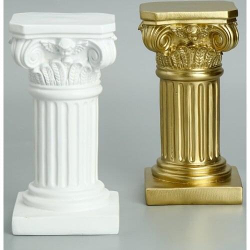 Roman Column Desktop Crafts Ornaments Handcrafted Gifts Angel Sculpture Decoration