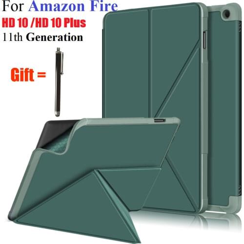 All-New Case for Amazon Fire HD 10 Plus 2021 Case MultiAngle Magnetic Back Cover for Fire HD 10 Plus 11th Generation Tablet Case