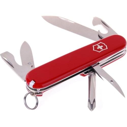 VICTORINOX Original Authentic Vickers Swiss Army Knife Patchmaker Mini Multi Function Folding Knife with Phillips Screwdriver