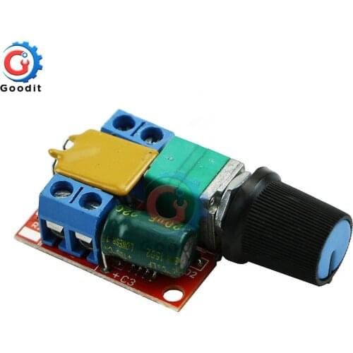 PWM Switch 5A 90W DC Motor Speed Controller Module DC-DC 3V-35V Adjustable Speed Regulator Control Governor Switch