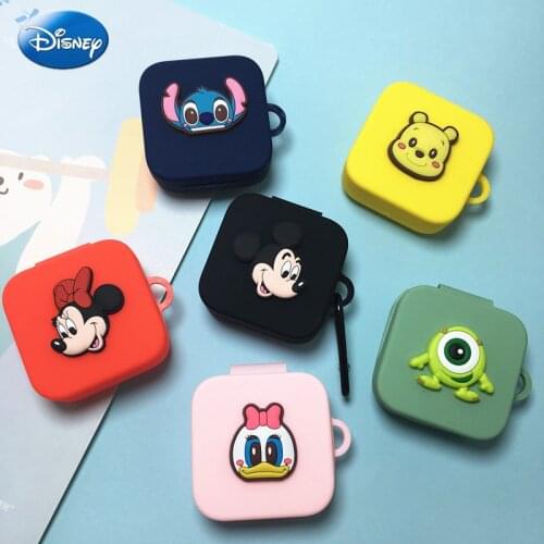 Cartoon Disney Silicone Protective Earphone Case for Xiaomi Air 2 SE Bluetooth Headphones Box For Xiaomi Earbuds Cover with Hook