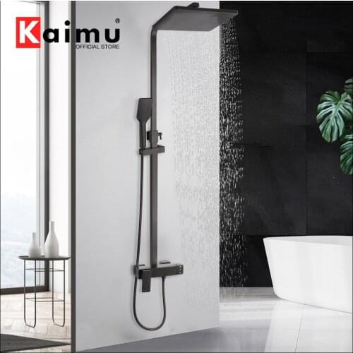 SINLAKU Black Shower Faucets