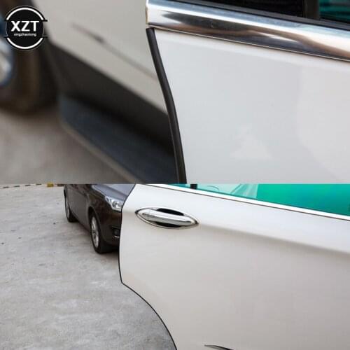 Car-Styling Strips Rubber Edge Doors Moldings Car Door Protection Side Protector Sticker Scratches Vehicle For Car Auto