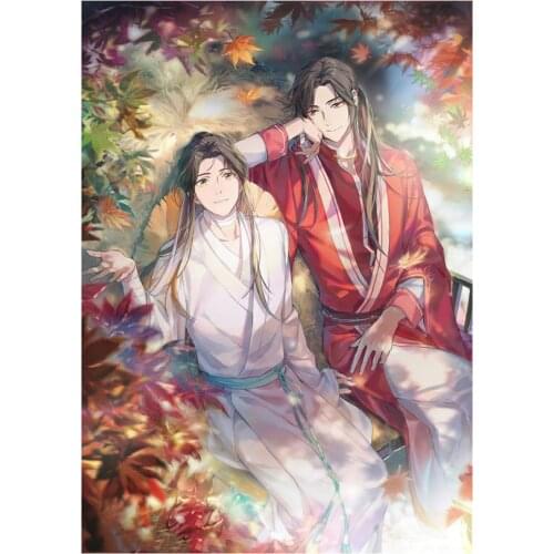 Tian Guan Ci Fu Figure Poster 5D Diy Diamond Painting Chinese Cartoon Mosaic Embroidery Cross Stitch Home Decor Gifts XN1128