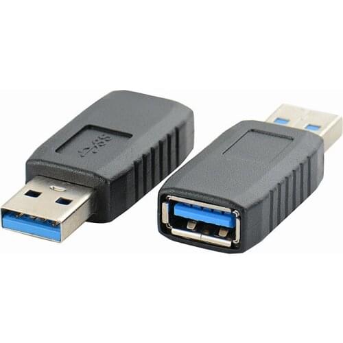 USB 2.0 USB 3.0 Male to Female Adapter L Shaped Left Right USB3.0 M/F Data Transfer Converter Wire Extender Connector