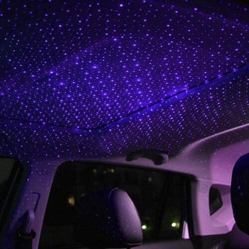 Starry sky light car interior starry sky top atmospheric light starry sky car sky galaxy light night projector light USB st E8U5