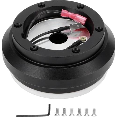Steering Wheel Short Hub Adapter Base Fit for Honda Civic/Del Sol/Accord/Prelude/CRX