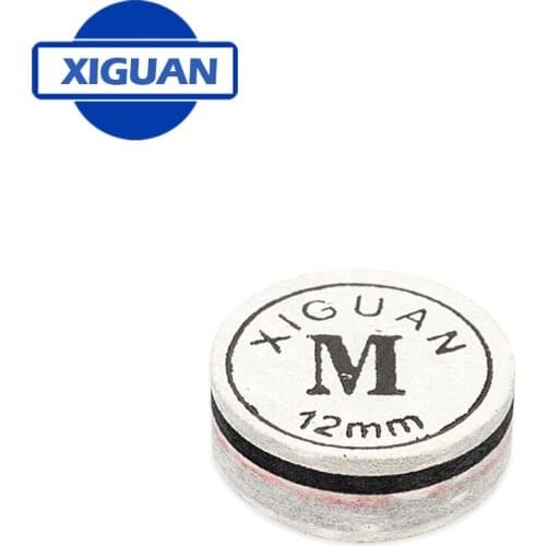 Xiguan Carom Cue Billiard Tip 12mm Tip 4/6 Layers Carom Billards Tip Professional Carom Tip Durable Billiard Accessories