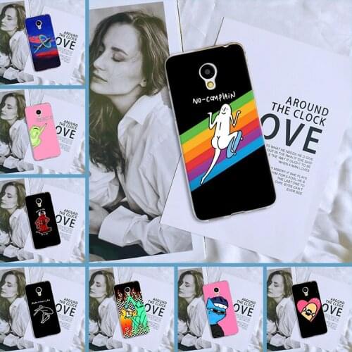 Phone Case For Meizu M2 M3 M3S M5 M5C M5S M6 M6S M6T Funny Cat Frog Heart Silicone Soft Back Cover For Meizu M2 M3 M5 M6 Note