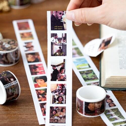 Yoofun Decorative Sticker Tape Cute Journal Stickers Scrapbooking Label Laptop Mobile Phone Cup Kawaii Sticker