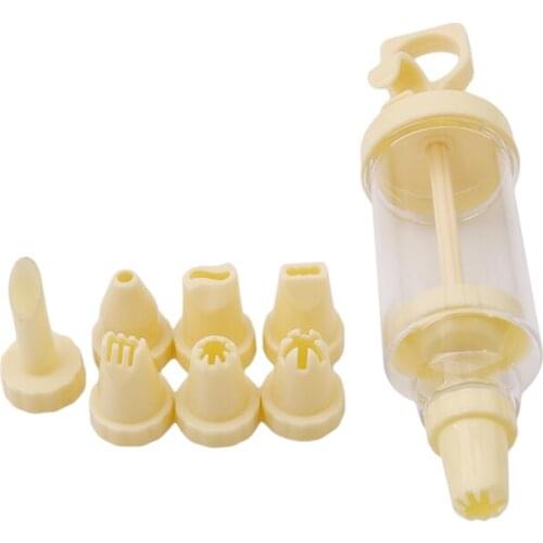 Piping Tools Nozzle Icing Cake Cupcake Carving Cream Injector Syringe Fondant Cutters Cake Decorating Baking Tool