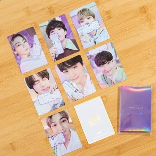 KPOP Bangtan Boys 2021 Muster SOWOOZOO Mini Photocards Official Same Limited Ticket Special Photo Cards Poster High Quality Card