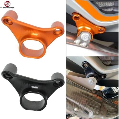 TAORIDER-MOTO CNC Exhaust Pipe Hanger Bracket Fixed Ring Support Bracket Holder For KTM Duke 790 890 Duke790 Duke890 2018-2021
