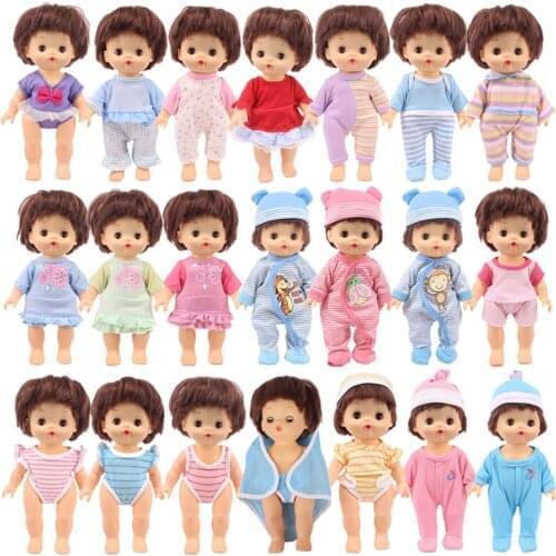 Doll Clothes Pajamas Fit 25Cm Mellchan Baby Nenuco Doll Nenuco y su Hermanita Doll Accessories Generation Girls Russia DIY Gift