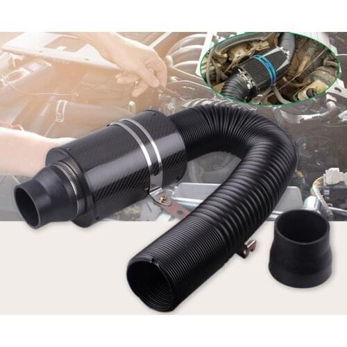 Car Modified Parts Air Filter Mushroom Head Intake Pure Carbon Fiber Bellow Car Accessories