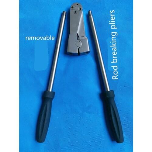 Orthopedic instrument Medical spine cervical vertebra lumbar pedicle screws titanium rod scissors Connecting rod clipper Cutter