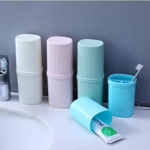 Portable Toothbrush Box Bath Product Protect Toothbrush Case Holder Camping Toothbrush Case Cover Travel Hiking Box Tube Outdoor