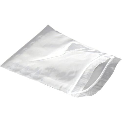 Transparent PVC Bags LOT OF 100 ZIP PLASTIC BAGS 8x12CM Airtight Bag Fresh-keeping Bag Kitchen Biscuit storage bag