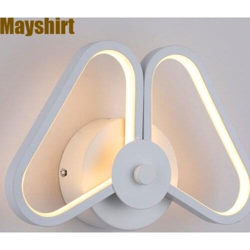 Modern Aluminum Butterfly Wall Lamps for Living Room Bedroom Bedside Bathroom Corridor Decor Kitchen Bar LED Wall Light Fixtures