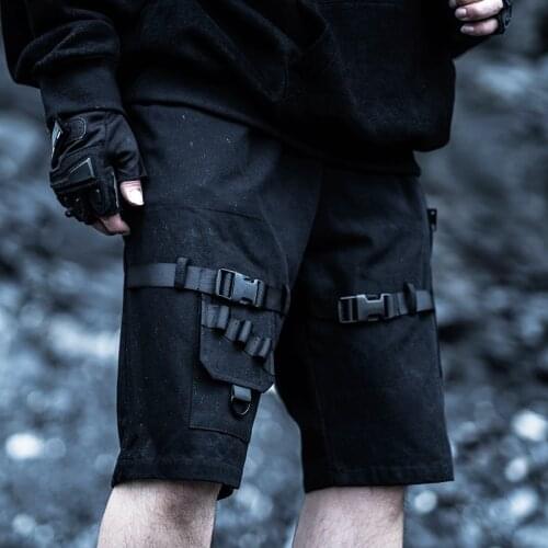 Killwinner tactical shorts cotton leg straps multiple pockets streetwear techwear aesthetic