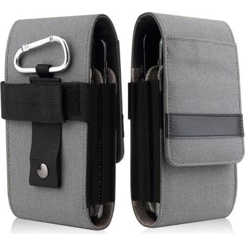 Universal For All Below 4.7-6.9 inch Mobile Phones Pouch Wallet Case Belt Clip Bag For iphone Samsung Xiaomi Huawei smartphone
