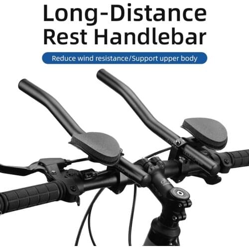 SPORADIC Bicycle Rest TT Handlebar Rest Clip Extension Triathlon Aerobars Tri Bars MTB Road Bike Cycling Long Distance Riding