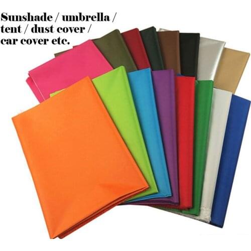 100cm * 150cm Waterproof Silver Coated Blackout Fabric Nylon Fabric Polyester Kite Pennant Automotive Exterior Accessories