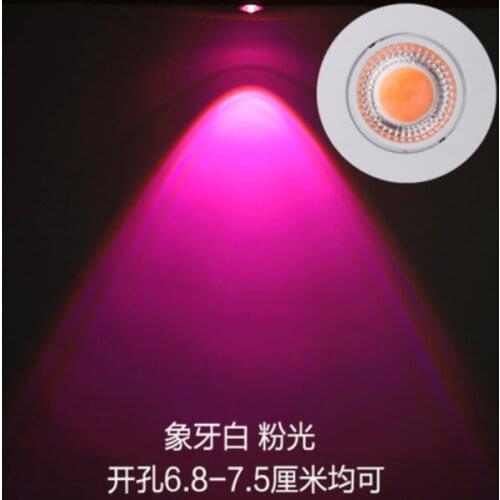 LED Downlight 3W Recessed Round LED Lamp Light 220V 230V AC85-240V Indoor Lighting Warm White Cold White Red Green blue pink