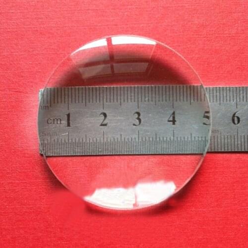 4pcs 50mm Diameter Focal Length Double Convex Optics Glass Lens Focus 90mm