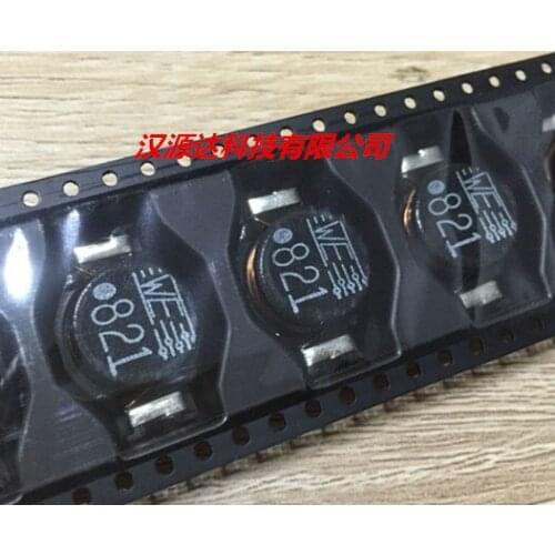 74457282 WE821 WE-PD4 820UH 1.1A 2MHZ 22X15X7MM SMD power inductors